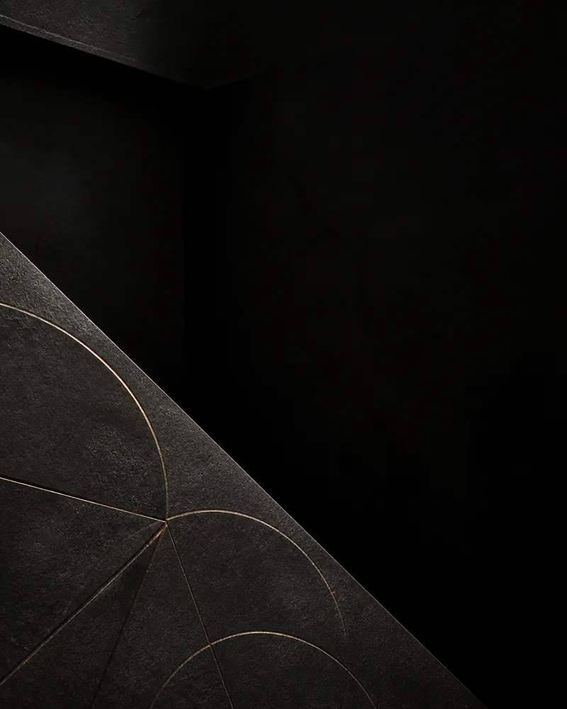 Void Mandala I, AI-generated design-stage artwork